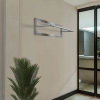 LIROdesign kapstok Berlijn - wandkapstok RVS - 100cm