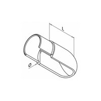 Eindkap voor buis Ø42,4