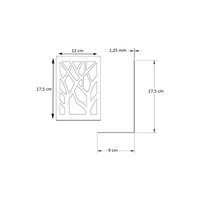 LIROdesign Boekensteun Zwart (set van 2 stuks)