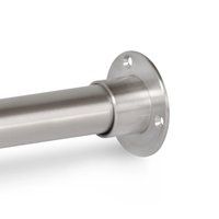 RVS garderobestang Ø25