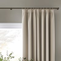 Afstandsteun brons Ø25mm (open) L=75mm