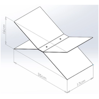 LIROdesign Boekensteun Goud