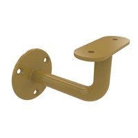 Gouden leuningdrager voor vlakke handleuning