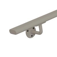 Ovale trapleuning greige - 48x20