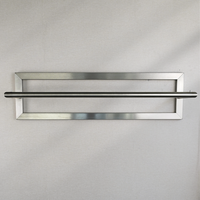 LIROdesign kapstok Berlijn - wandkapstok RVS - 100cm
