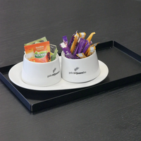 LIROdesign dienblad Sevilla - zwart SET