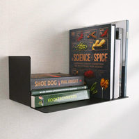 LIROdesign wandplank - boekenplank Helsinki zwart - M