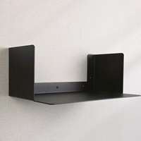 LIROdesign wandplank - boekenplank Helsinki zwart - M