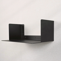 LIROdesign wandplank - boekenplank Helsinki zwart - M