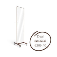 Tweedekans passpiegel brons