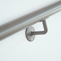 Ronde trapleuning greige - Ø42,4 mm