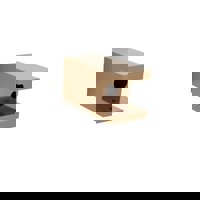 Set staaltjes trapleuningen brons