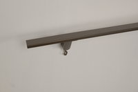 Tweedekans Trapleuning rechthoekig 40x10 mm brons