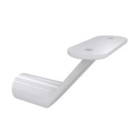 Set staaltjes trapleuningen wit