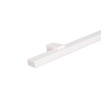 Set staaltjes trapleuningen wit