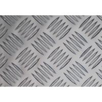 Aluminium traanplaat 2,5x4 mm
