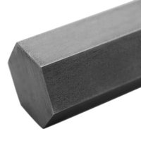 Zeskant blank staal 6mm