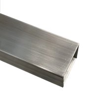 Brute Inox koker 30x30x1,5