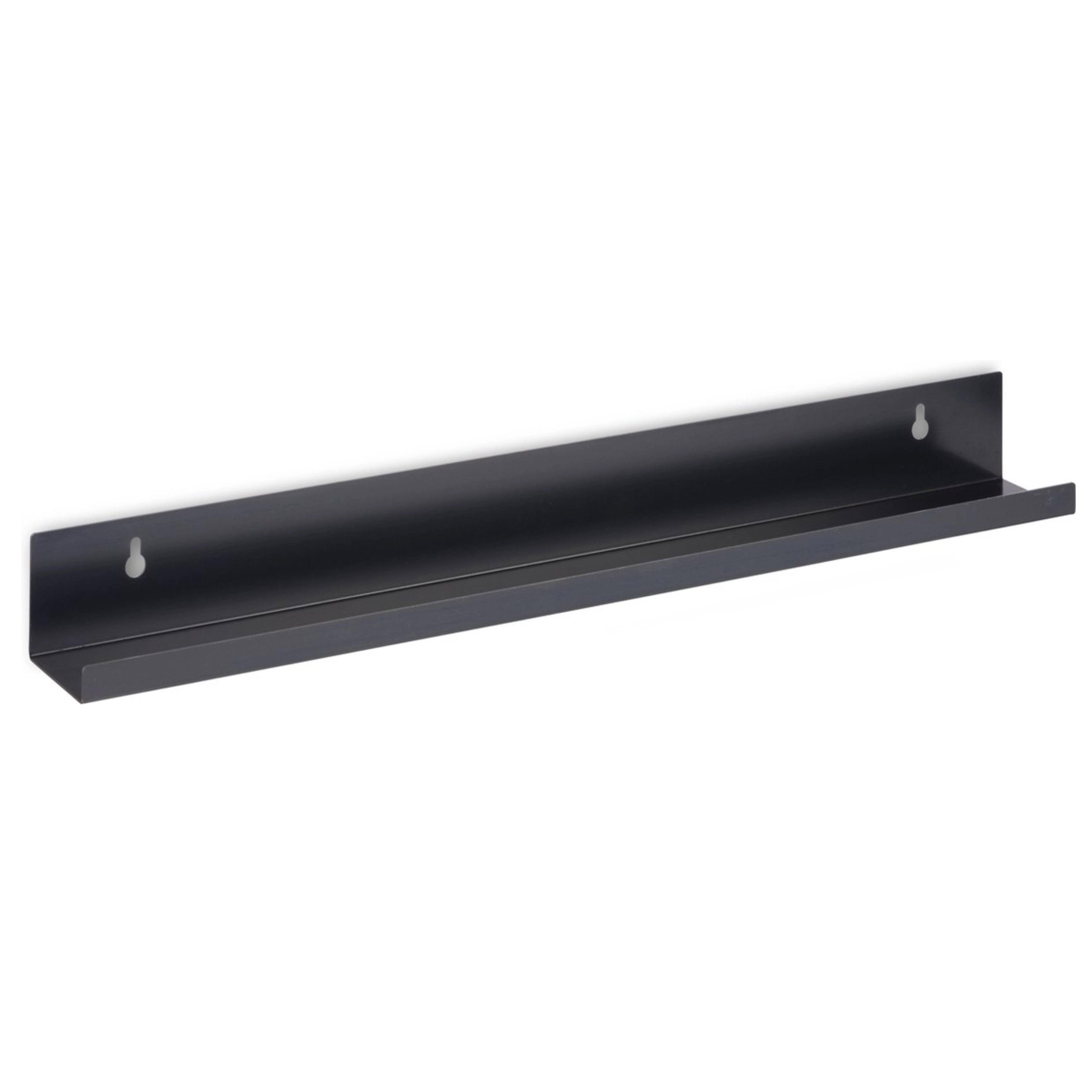 wandplank stockholm 50cm zwart