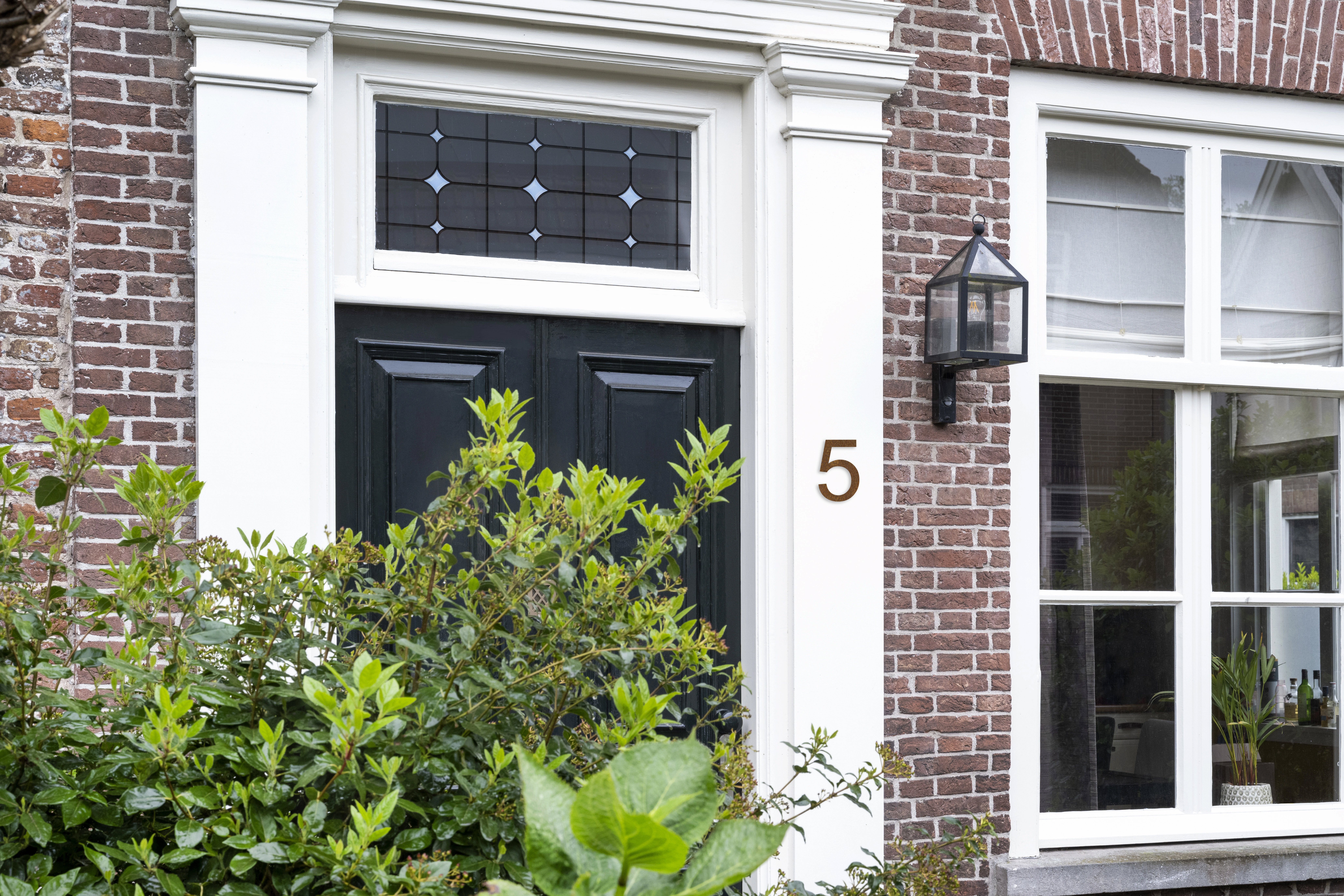 LIROdesign – Huisnummer cortenstaal – Nr. 5