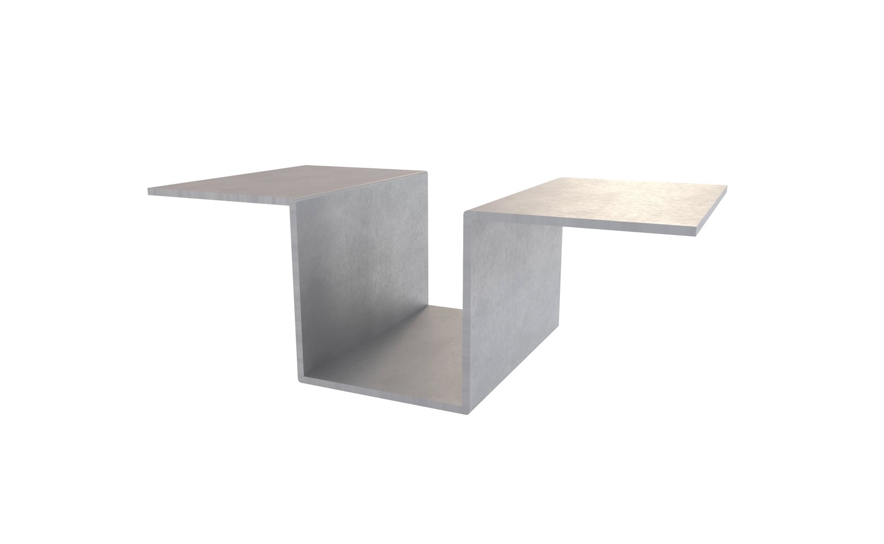 Zetwerk RVS geborsteld (0.8mm)