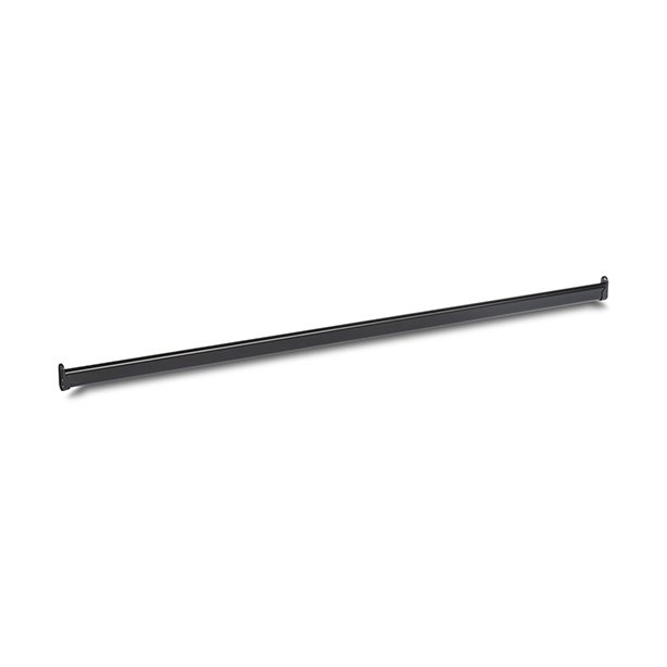 Zwarte kledingroede ovaal 30x15