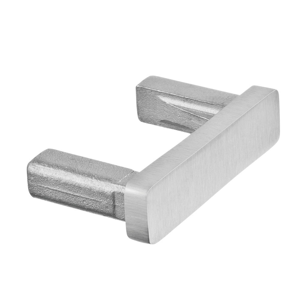 RVS vlakke eindkap voor koker 40x10 mm