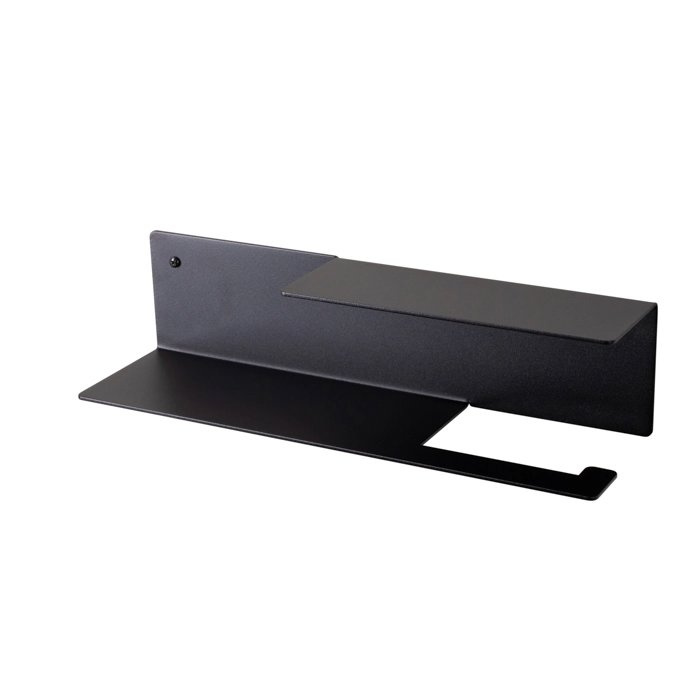 LIROdesign WC-rolhouder Stockholm zwart - L afbeelding