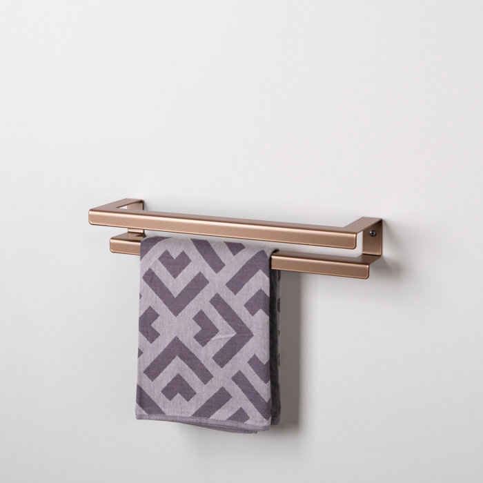 LIROdesign handdoekenrek dubbel Stockholm brons - S