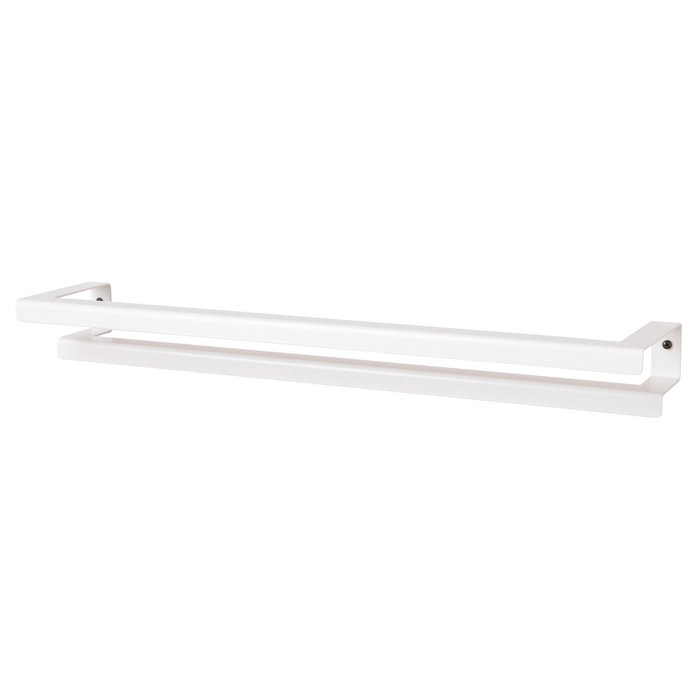 LIROdesign handdoekenrek dubbel Stockholm wit - M afbeelding