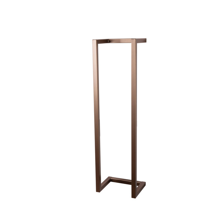 LIROdesign handdoekenrek wand Stockholm brons - L afbeelding