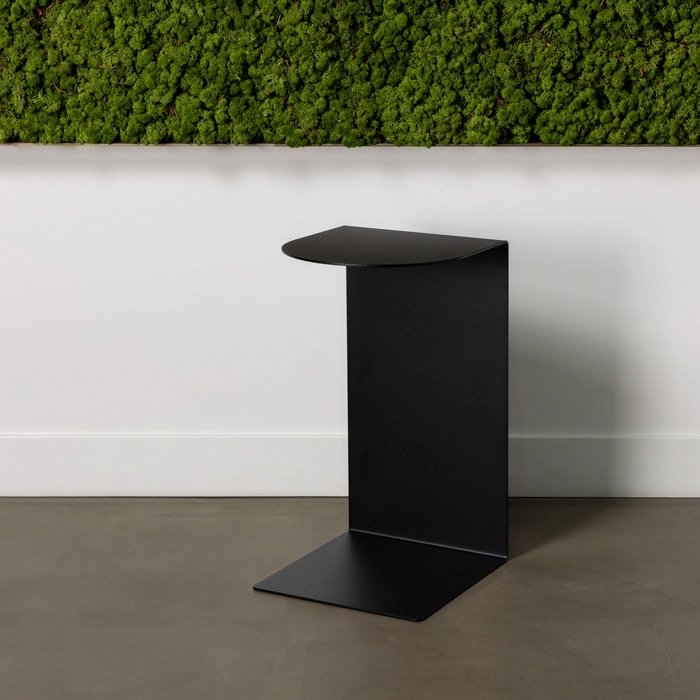 LIROdesign bijzettafel - sidetable Helsinki zwart