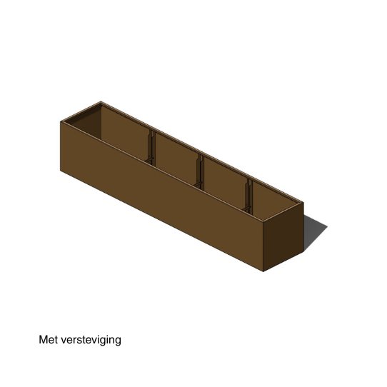 Plantenbak brons