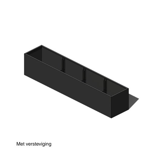 Plantenbak zwart