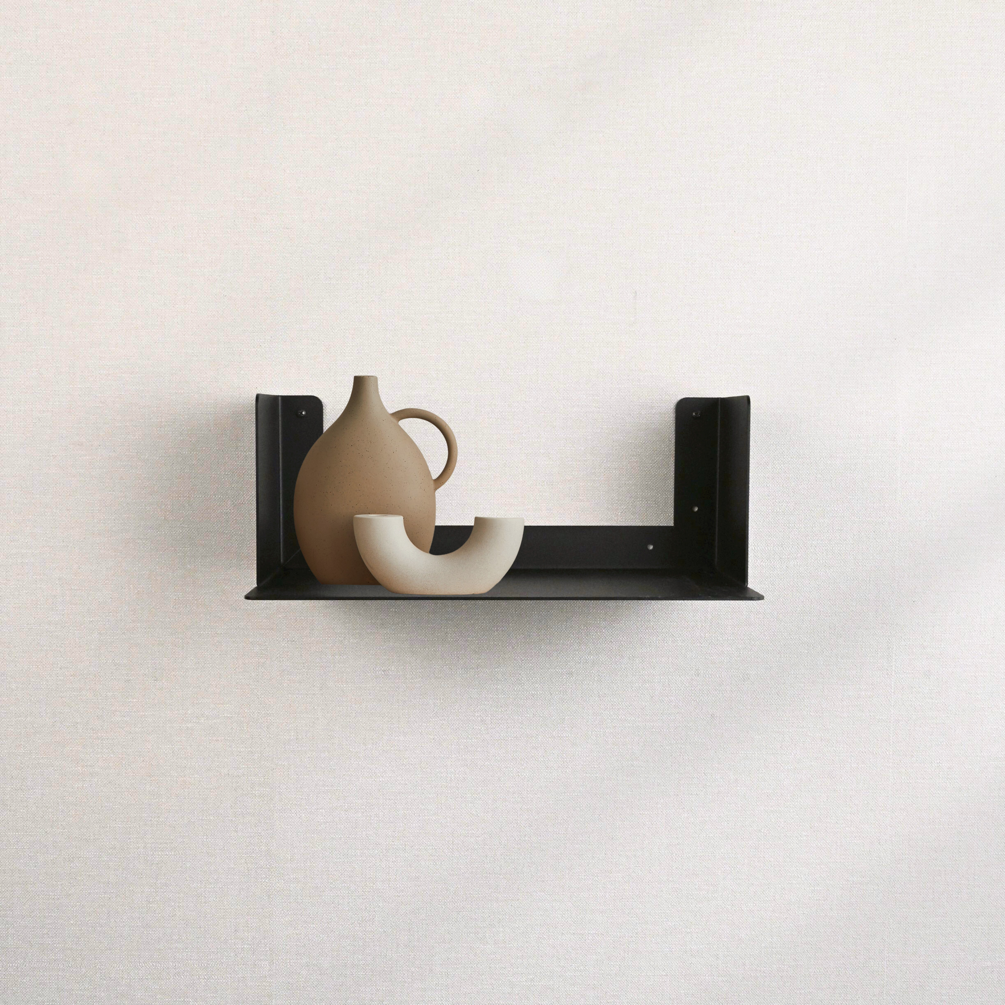 LIROdesign wandplank - boekenplank Helsinki zwart - M
