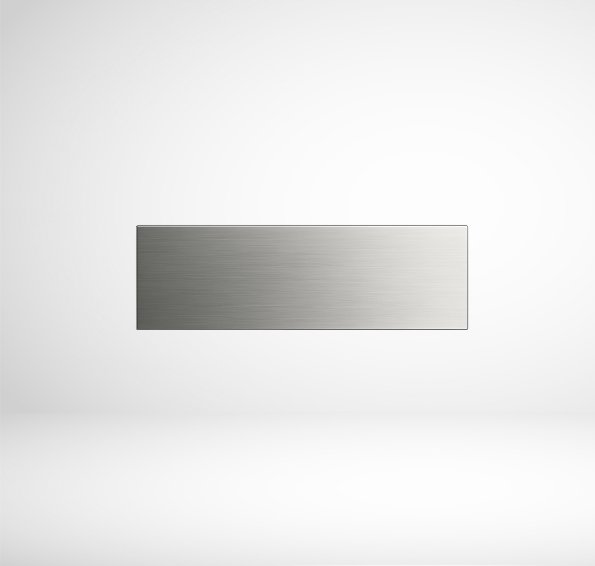 RVS rechthoekige plaat 100x50x3 mm (set van 2 stuks)