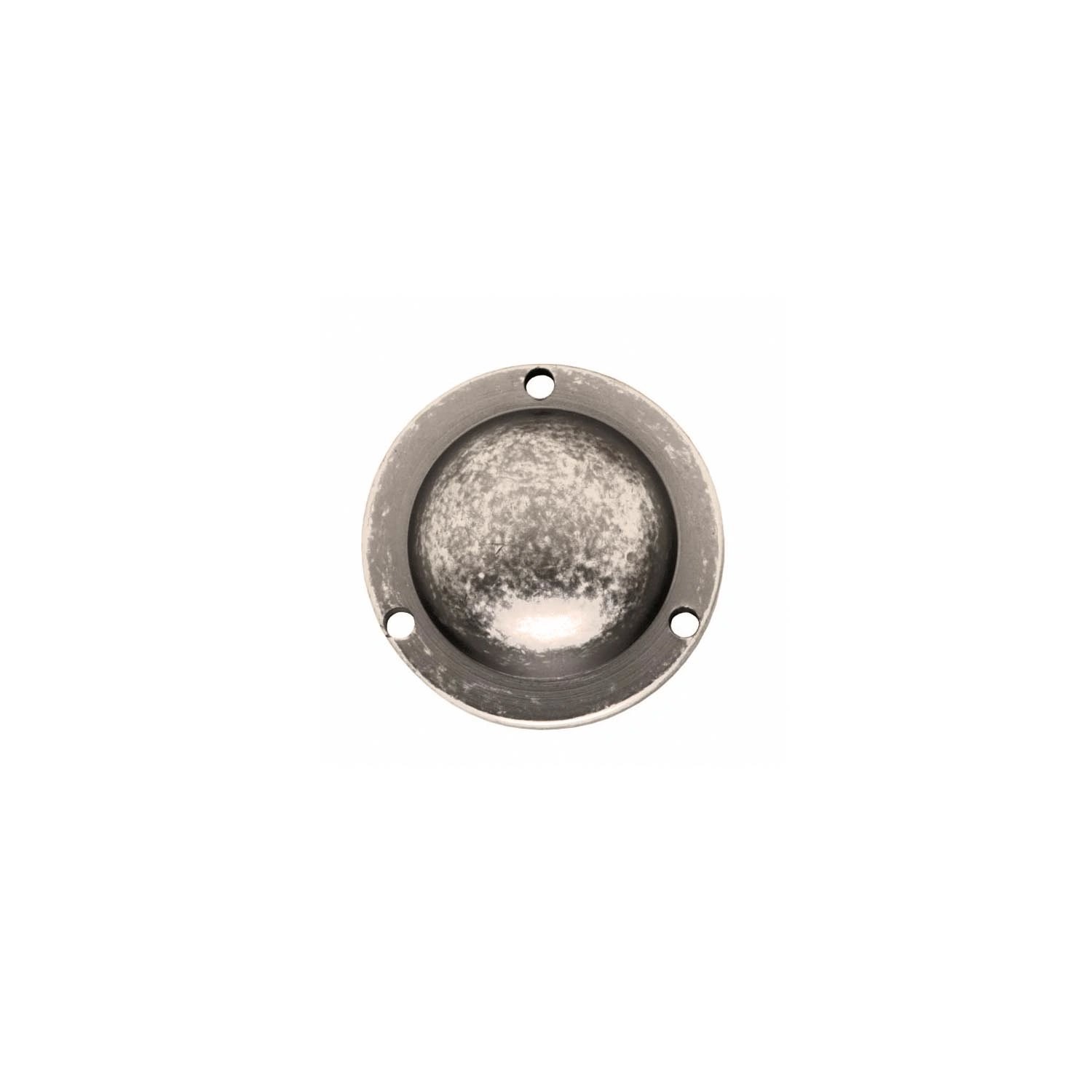 Intersteel Afdekplaatje voordeurknop oud grijs