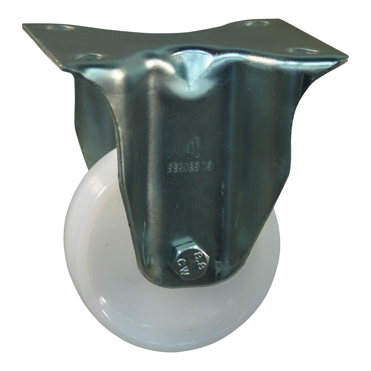 Bokwiel 80mm serie 34 ᠆ 15 | Plaatbevestiging