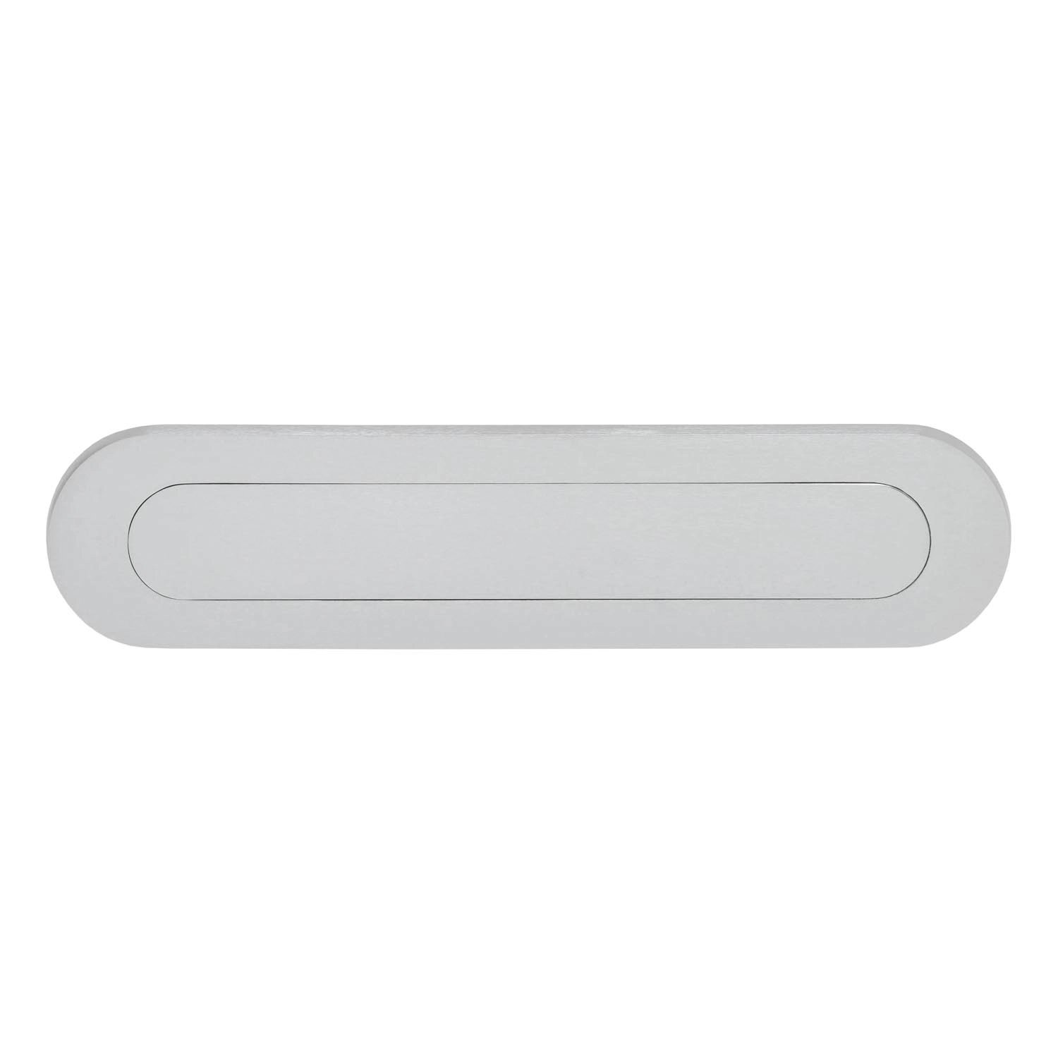 Intersteel Brievenbus ovaal met veer chroom mat