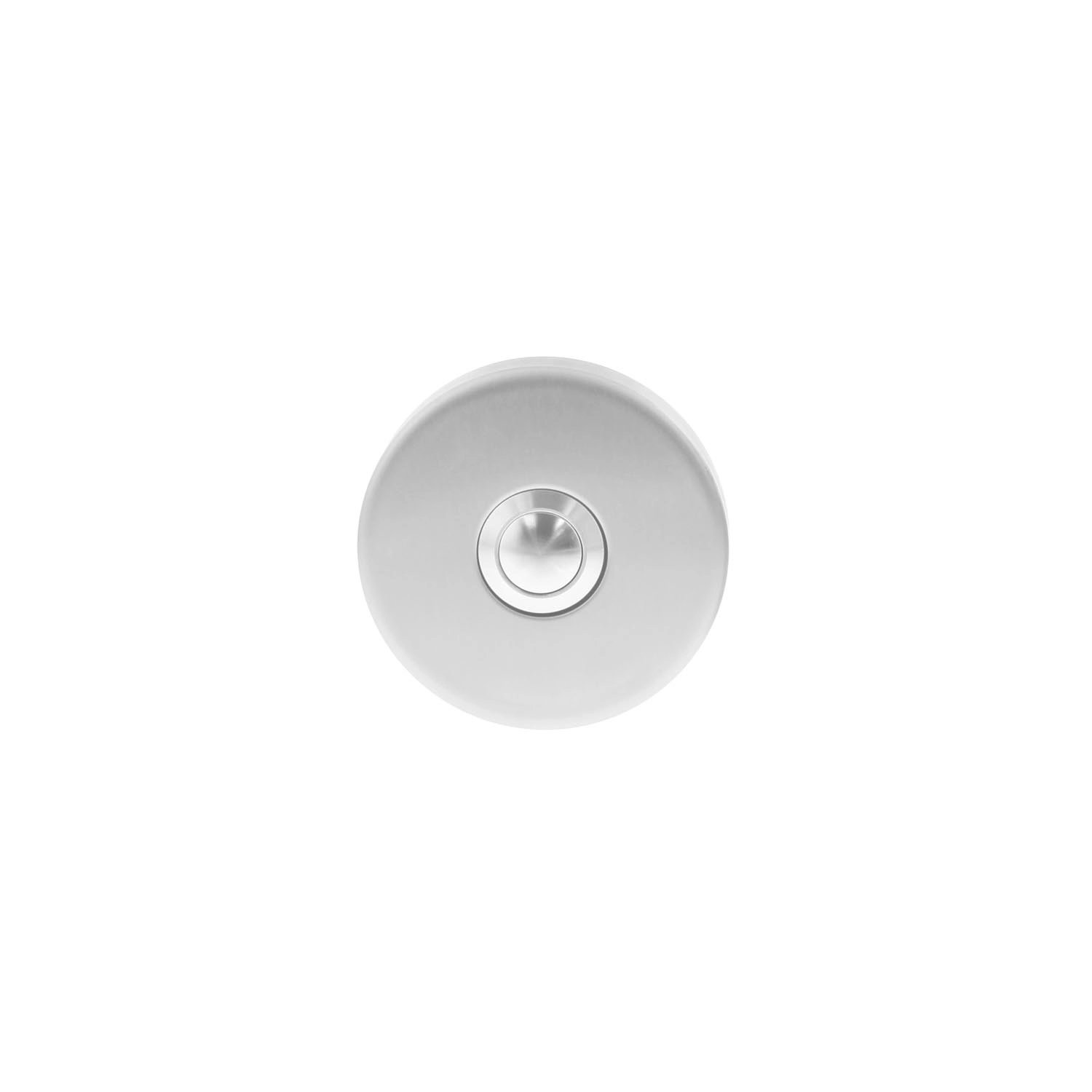 Intersteel Deurbel rond verdekt ø53x10 rvs geborsteld