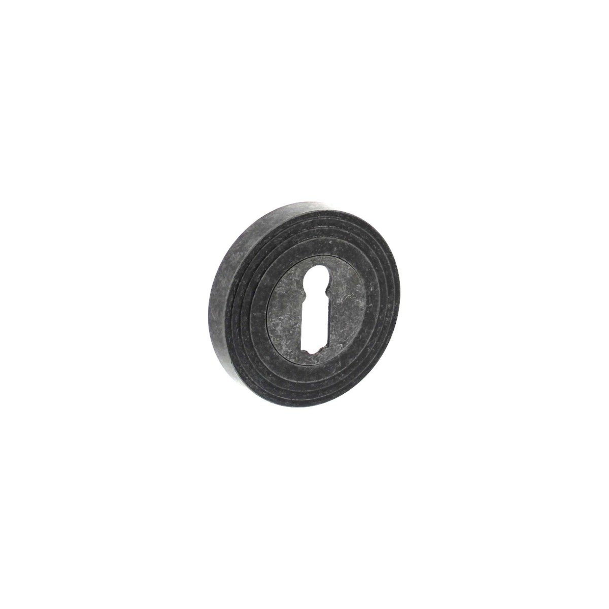 Intersteel Rozet met sleutelgat ø55x10 mm oud grijs
