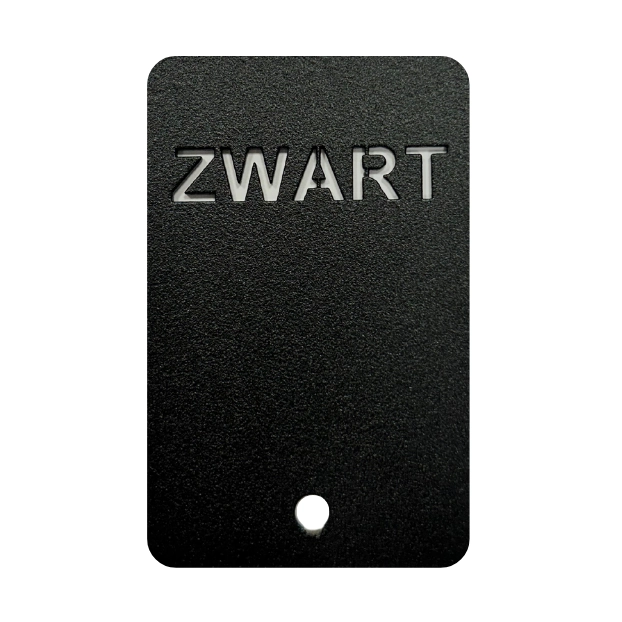 Kleurstaal ZWART (RAL 9005)