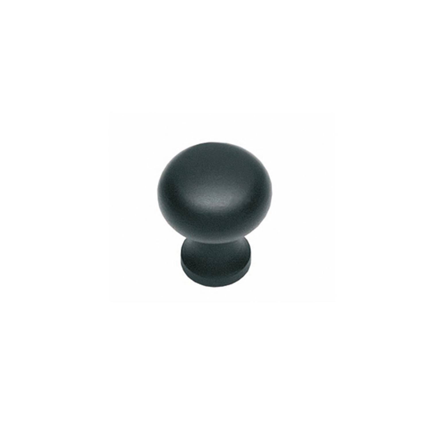 Intersteel Meubelknop ø 25 smeedijzer zwart