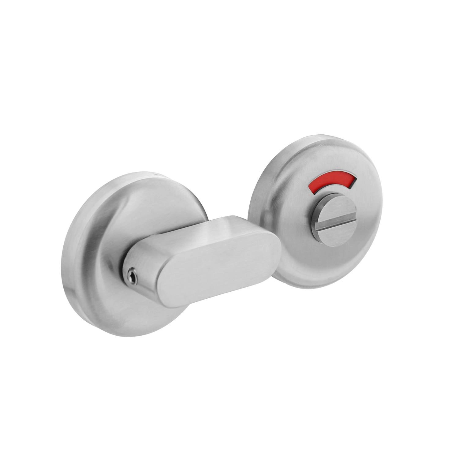 Intersteel Rozet toilet-/badkamersluiting Nobile rond rvs geborsteld 8 mm