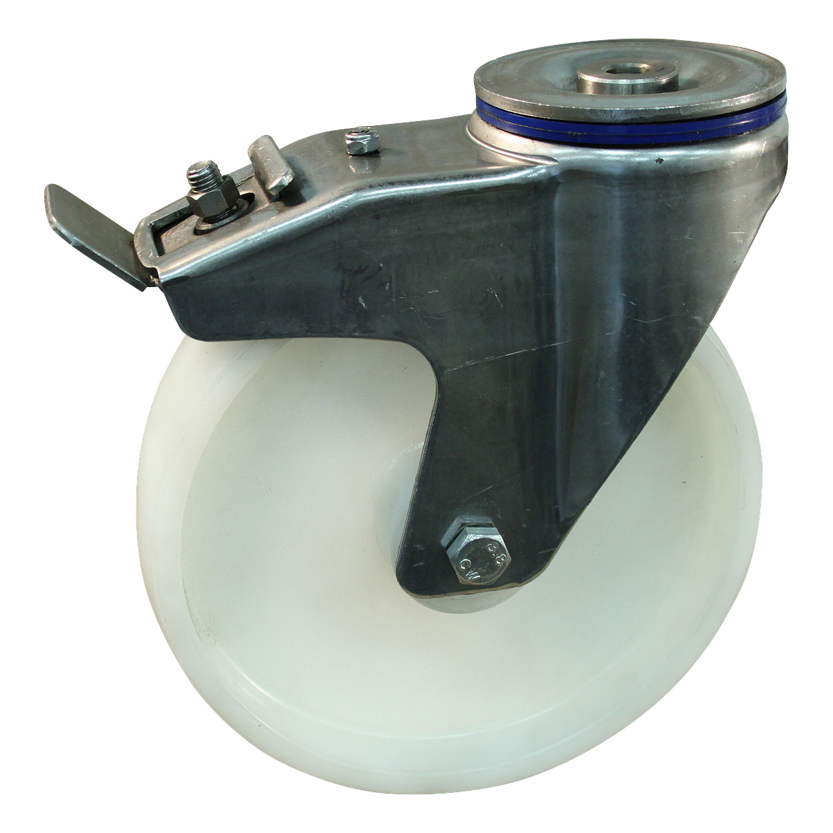 Zwenkwiel geremd 200mm serie 34 ᠆ 31 | Boutgat | Glijlager