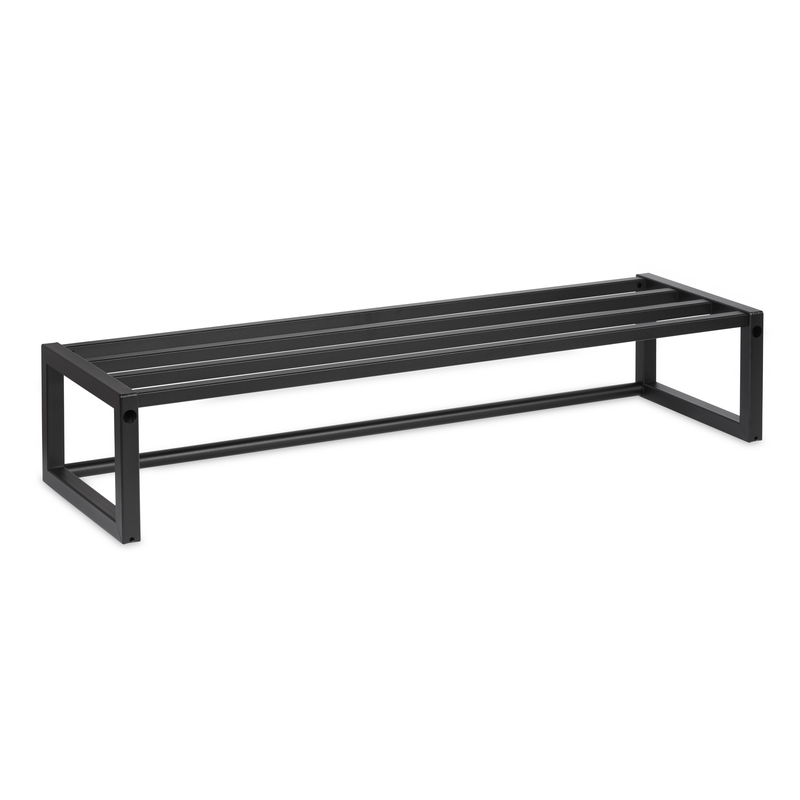 LIROdesign kapstok Lissabon - wandkapstok zwart - 80cm