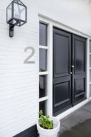 LIROdesign – Huisnummer RVS XL – Nr. 2