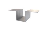 Zetwerk RVS geborsteld (0.8mm)