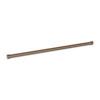 Bronzen garderobestang Ø25 (blind)