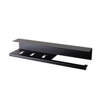 LIROdesign keukenrolhouder Stockholm zwart - L